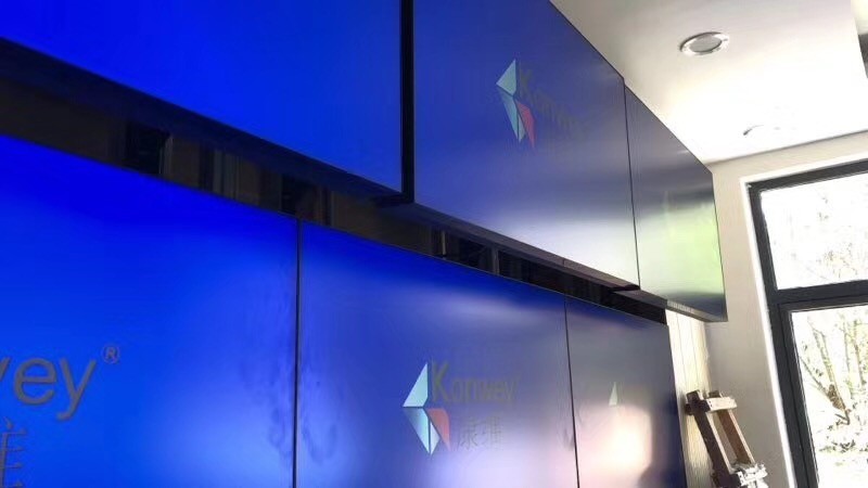 貴州遵義某公司安裝55寸液晶拼接屏工程案例