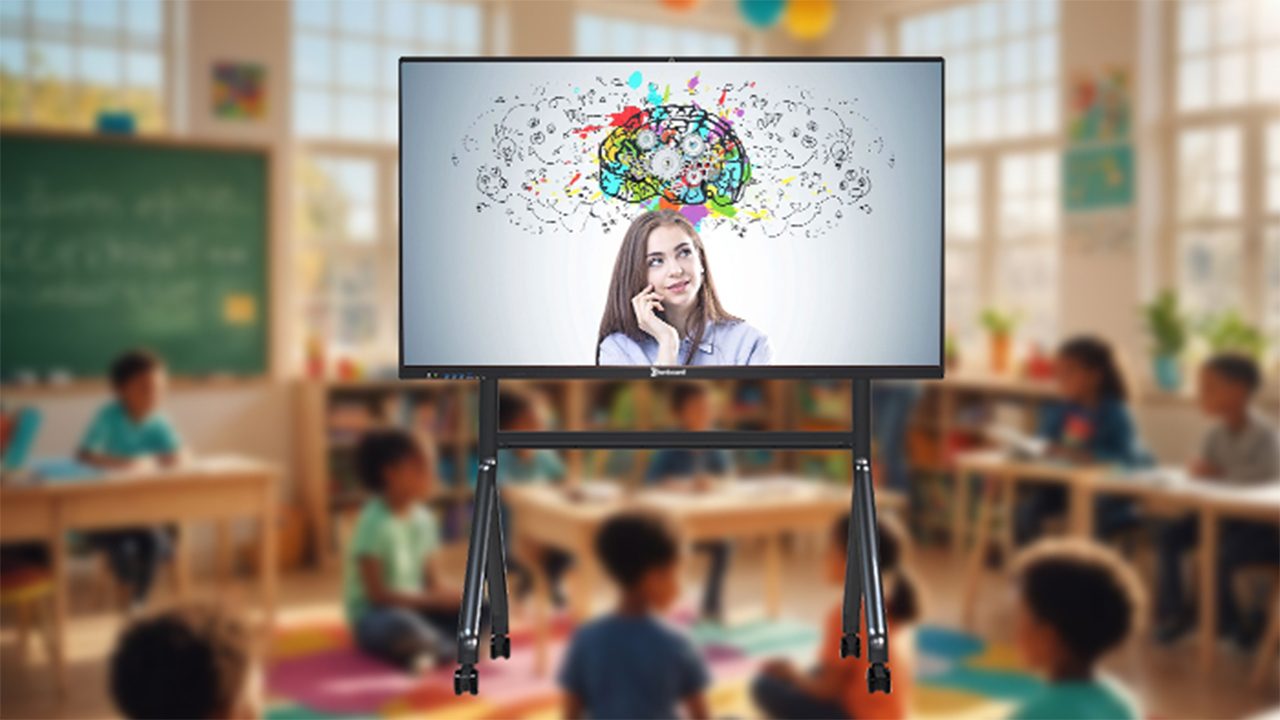 藝術(shù)與創(chuàng)意課堂：Qtenboard工廠匠心打造，數(shù)字畫布激發(fā)學(xué)生無限想象力