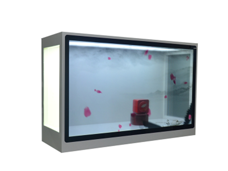 55寸透明液晶屏展示柜（前開(kāi)門）