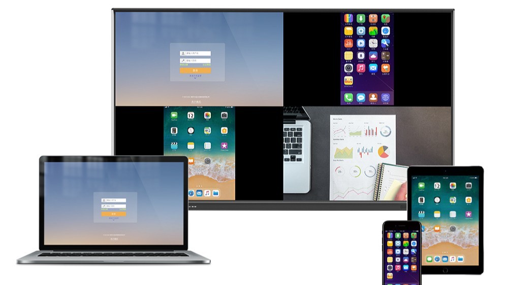 康維偉業(yè)智能會(huì)議平板無(wú)線投屏怎么用？