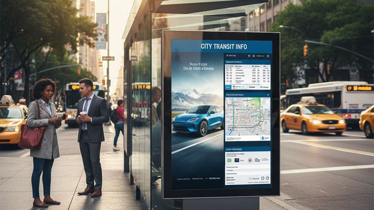智能交通與數字標牌：徹底改變通勤方式