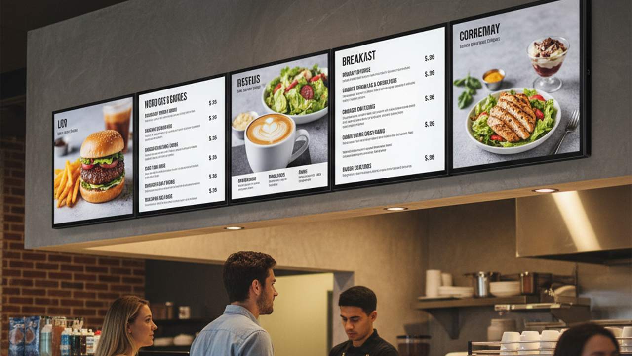 Qtenboard 數字菜單板：改變餐飲品牌溝通方式